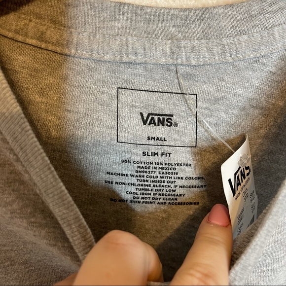 Vans NWT Mens Graphic Striped T-Shirt Sizes S & M - Picture 4 of 4